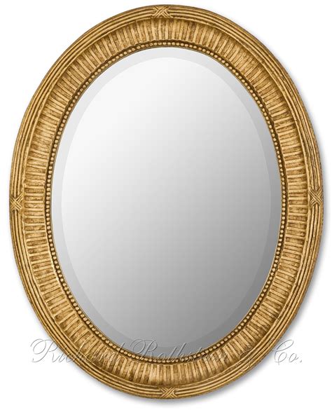 HARRODS GOLD OVAL COMPACT MIRROR .